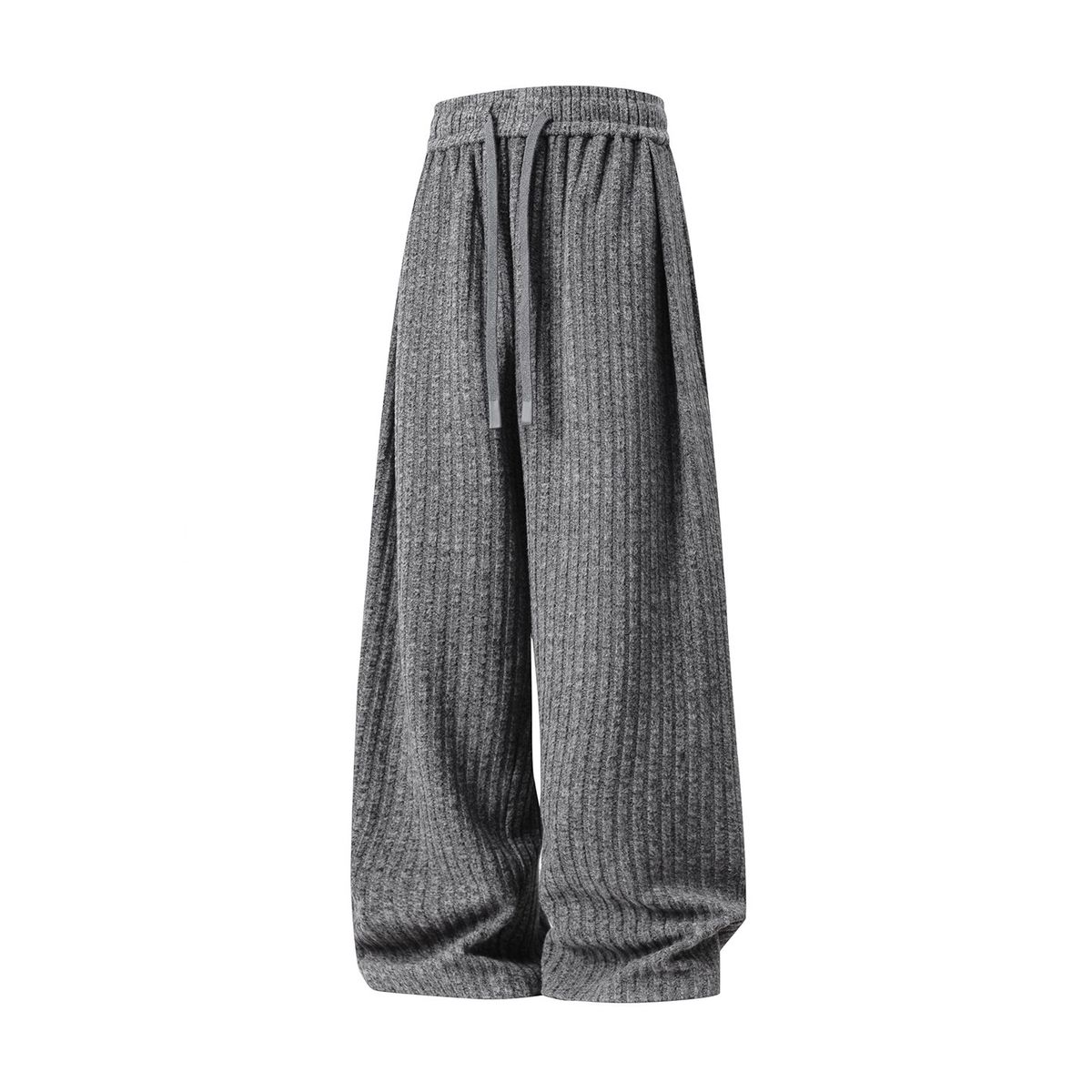 Men's Clothing Pleated Design Heavy Texture Drape Casual Pants Men's Autumn Japanese Loose Texture Straight Pants Trendy Brand Long Pants_viptrois.com