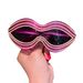 Fashion Y2K Sunglasses For Women One Piece Special Shaped Mouth Pearl Lines Exaggerated Sunglasses For Women Ins_viptrois.com