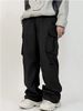 Men's Clothing New Three Dimensional Pocket Overalls Trendy Functional Lace Up Loose Casual Pants For Men Loose Hot Selling_viptrois.com