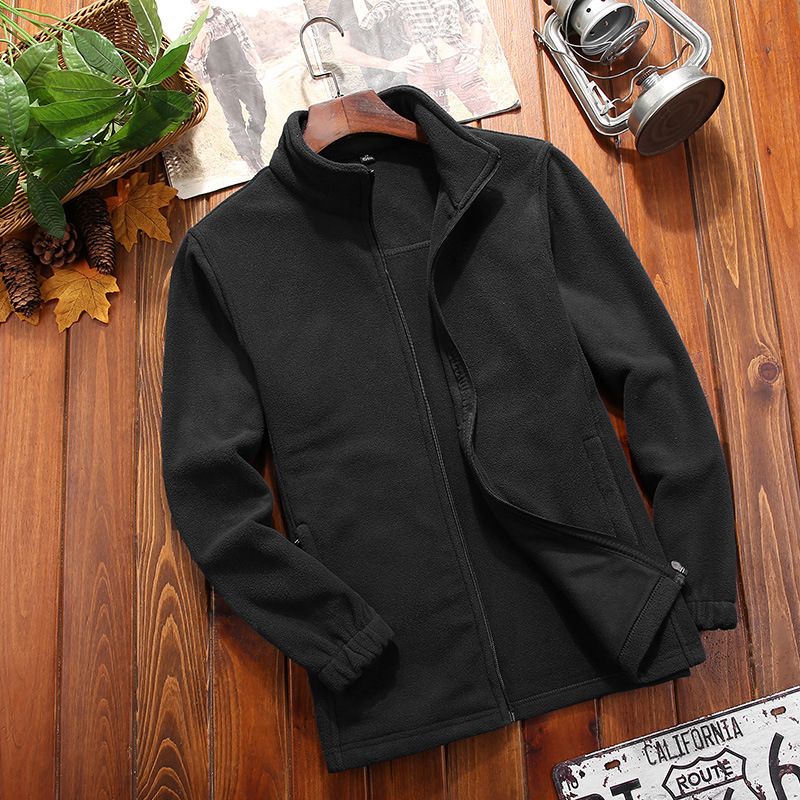 Men's Clothing Sweater Outdoor Sports Double-sided Polar Fleece Rush Jacket Liner Men's Jacket_viptrois.com