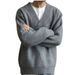 Men's Sweater Autumn And Winter Loose Knit Sweater Sweater_viptrois.com