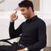 Men's Clothing Four Sided Stretch Shirt Men's Business Casual Men's Long Sleeved_viptrois.com