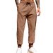 Men's Clothing Factory European And American Factory Goods Wholesale 2025 Men's Trendy Design Cuffed Casual Sports Pants_viptrois.com