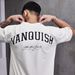 Men's Clothing Muscle Fitness Brother Round Neck Sports Men's T Shirt Running Short Sleeved Top Piece_viptrois.com
