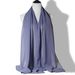 295 Colors Pearl Chiffon Bubble Scarf – Lightweight Gauze Long Headscarf For Women (Four Seasons, Versatile Styling)_viptrois.com