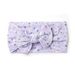 children's hair accessories European and American baby cute digital printed bow headband elastic nylon baby hair band_viptrois.com