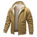 Men's Clothing Men's Sherpa Fleece Hoodie - Winter Warm Zip-Up Jacket (4 Colors, S-3XL)_viptrois.com
