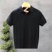 Men's Clothing Short Sleeved Polo Shirt For Men Summer Business High End Slim Fit Versatile Lapel Knitted T Shirt_viptrois.com