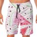 Men's 3D Watermelon Print Beach Shorts Casual Loose Quick Drying Breathable Hawaiian Style Summer Wear_viptrois.com