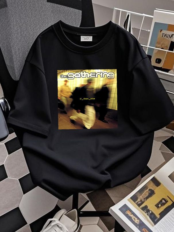 If Then Else Album The Gathering Band Unisex T-shirt All Size S To 5XL LL1772 Breathable Fashion Comfortable Streetwear Slightly_viptrois.com