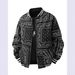 Europe 2026 Popular Environmentally Friendly Fabric Cross-woven Fabric Spring And Autumn Men's Jacket New Men's Trend Fashion Printing Youth_viptrois.com