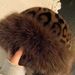 2024 New Leopard Print Warm Plush Basin Internet Famous Autumn And Winter Fisherman Hat, Photo Atmosphere, Ear_viptrois.com