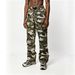 Men's Camouflage Pleated Cargo Pants Loose Fit Drawstring Casual High Street Trendy Outdoor Tactical Pants_viptrois.com