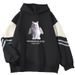 American Style Color Block Sweatshirt For Men, Loose Fit I'M FROM HEAVEN Pullover, Cool And Stylish Outerwear_viptrois.com