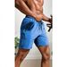 Men's Quick Drying Breathable Sports Fitness Shorts Casual Five-Point Cotton Polyester Pants For Summer Work Going Out_viptrois.com