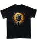 Abstract Retro Microphone T Shirt Mens Womens Tees Top Jazz Studio Radio_viptrois.com