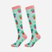 New cartoon animal and plant pressure socks leisure sports calf socks elastic leg protection compression socks_viptrois.com