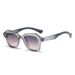 Men's Sunglasses Square Frame Personality Rice Nail Sunglasses Sun Protection Street Simple Unisex Sunglasses_viptrois.com