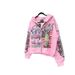 Hip Hop Y2K Streetwear American Retro Hooded Cardigan Men's Loose Sports Harajuku Style Sweatshirt Trendy Letter Print_viptrois.com