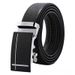 Men's belt automatic buckle litchi pattern belt business gift online shop clothing accessories gift pants belt factory wholesale_viptrois.com