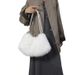 Women's Bags Furry Bag Women Autumn And Winter New Fashion Simple Furry Shoulder Bag Textured Ladies Handbag Tote Bag_viptrois.com