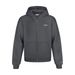 Men's & Women's Zip-Up Hoodie Sweatshirt With Fleece Lining, Casual Streetwear Pullover With Kangaroo Pocket, Trendy Oversized Fit For Winter_viptrois.com