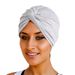 Soft Cotton-Like Cross Turban Headscarf Twisted Cap - Stylish Arabic Boho Headwear For Men & Women_viptrois.com