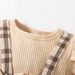 Independent Station LAZAD Platform Specializes In New Products Ribbed Plaid Suspender Jumpsuit_viptrois.com
