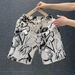 Men's Clothing Graffiti Print Loose Versatile Quick Drying Shorts Men's Summer New Comfortable Casual Fashion Five Point Beach Pants_viptrois.com