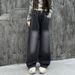 Children's Pants Girls Jeans Children's Fashionable Pants Middle And Large Children Girls All Match Straight Pants Trendy Foreign Trade_viptrois.com