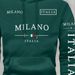 MILANO Letter Men Hoodies American Flag Hoodie Fur-liner Fleece Hoody Man Casual Spring Autumn Clothing_viptrois.com