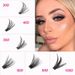 Eyelashes Set New DIY Segmented Eyelashes 3040D100D Large Capacity D Curled Messy Dense Curled Simulation Eyelashes_viptrois.com