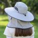 Women's 12CM Wide Brim Sun Hat - UPF 50+ Full Face & Neck Protection For Hiking & Travel (Summer Outdoor Essential)_viptrois.com