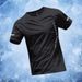 Lightweight Ice Silk Summer Loose-fit T-shirt For Men, Breathable Training Top, Running Short-sleeve Quick-dry Sports_viptrois.com
