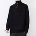 Bright Red Sweater For Men Winter High Neck Knitted Base Shirt Zodiac Design Warm Thickened Yarn Snake Year_viptrois.com