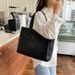 Women’s Bags New Style Korean Style All Match Simple Large Capacity Tote Bag Shoulder Handbag Soft Leather Women's Bag_viptrois.com