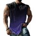 Men's Clothing Sleeveless Daily Tops Vest Fashion Sports Wish Printing Top_viptrois.com