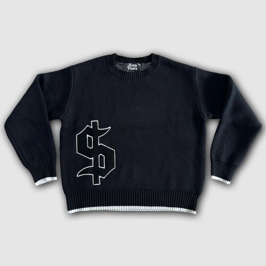 European And American Street Casual Loose Long-sleeved Top Autumn And Winter Pullover Crew Neck $men's And Women's Knitted Sweater_viptrois.com