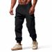 Men's Clothing Men's Casual Pants Spring And Autumn Style Wide Tube Outdoor Sports Workwear Cuff Pants Men_viptrois.com