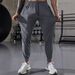 Men's Running Pants - Quick-Dry Ice Silk Gym Workout Joggers With Zipper Pockets & Breathable Fabric For Summer Training_viptrois.com