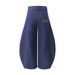 Men's Loose Wide-Leg Pocketed Cargo Jeans With Unique Design And Deconstructed Stitching_viptrois.com