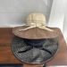 2024 New Striped Splicing Summer UV Resistant Outdoor Fashion Women's Sun Hat_viptrois.com