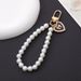 New DIY Mobile Phone Case Accessories Bow Pearl Pendant Love Pendant Earphone Cover Bag Chain Material Female_viptrois.com