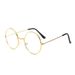 Men's And Women's Retro Round Anti Blue Light Computer Glasses, Reading Games, Eye Protection, Decorative Glasses, Party Travel_viptrois.com