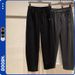 Men's Fleece-Lined Banana Pants - Designer Relaxed Fit, Straight Leg Casual Trousers With Drawstring Waist (M-3xl)_viptrois.com
