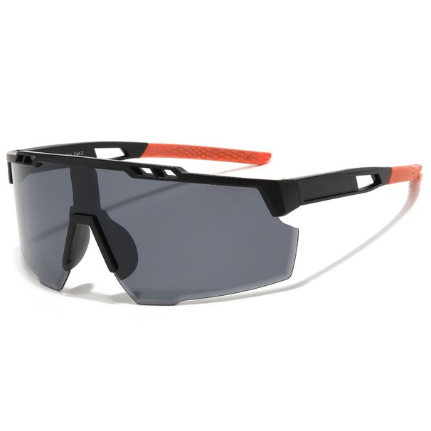 Men's Sunglasses Colorful Cycling Sunglasses Bicycle Sports Cycling Men And Women Same Style Large Frame One Piece Outdoor Anti Ultraviolet Sunglasses_viptrois.com