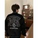 Men's Clothing National Tide Baseball Jacket Men's Spring And Autumn Trend Brand Embroidery Loose Top Jacket Casual Jacket Cotton Jacket Men_viptrois.com