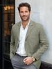 Men's Clothing Spring And Autumn New European Size Men's Suit Jacket Casual Solid Color Cotton And Linen Suit Jacket Cross Border Men's Tops_viptrois.com