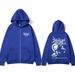 2025 Harajuku Y2K Autumn Women's Hooded Sweatshirt Zipper Girl Printed Long Sleeve Hoodie Jacket Plus Size_viptrois.com
