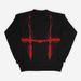 Gothic Anime Pattern Unisex Knitted Pullover Sweater - Hip Hop Streetwear Style For Men & Women_viptrois.com